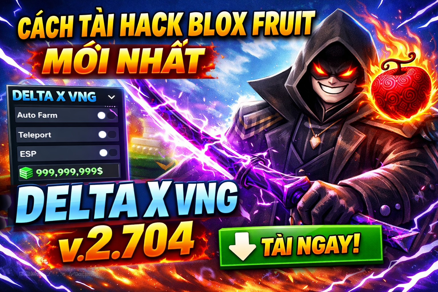 Roblox client Delta X VNG V2.704